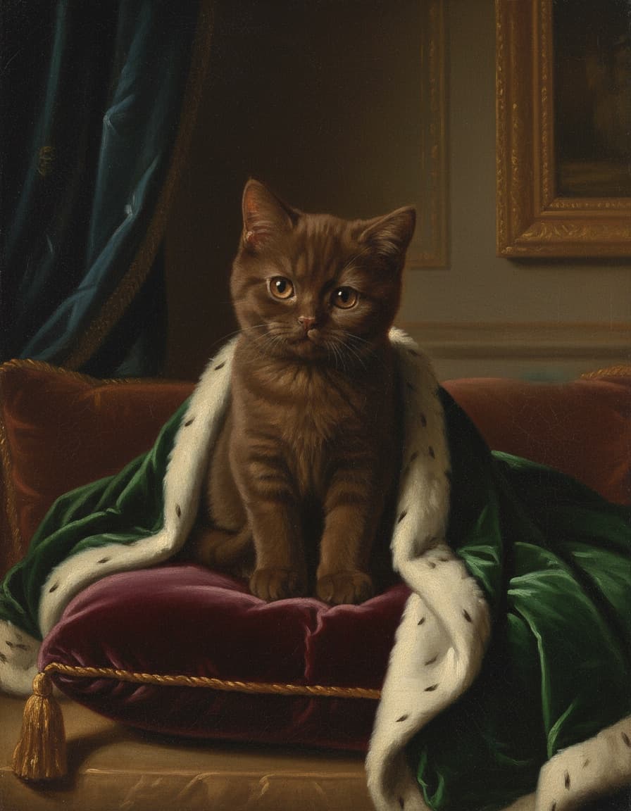 Example pet portrait